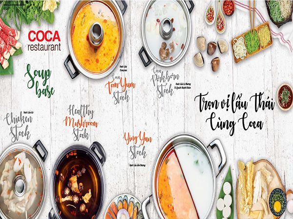 Không gian sang trọng tại COCA Restaurant