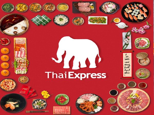 Không gian hiện đại tại Thai Express