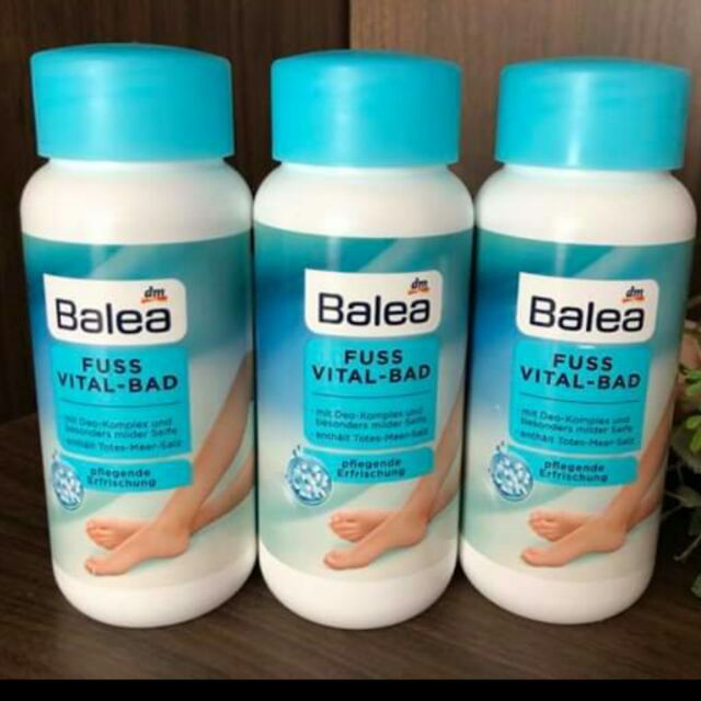 Hình ảnh Muối Ngâm Chân Balea Fuss Vital Bad chính hãng từ Đức