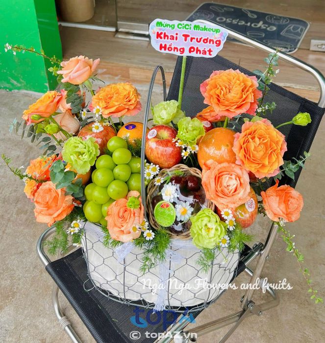 Nga Nga Fruits & Flowers - Địa chỉ vàng cho giỏ trái cây cao cấp tại Long Khánh