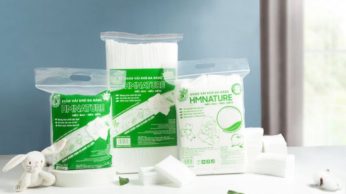 Bộ sưu tập khăn vải khô HMNATURE đa dạng kiểu dáng và công năng