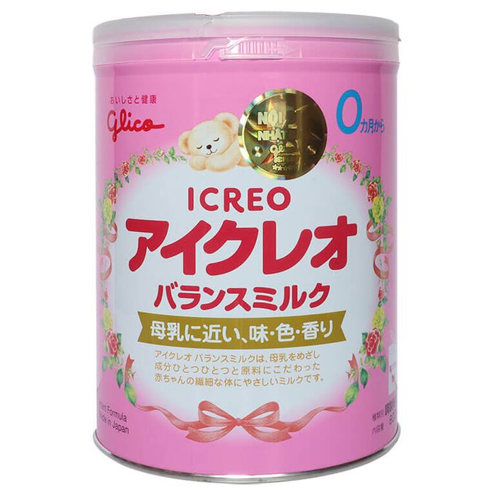 Hình ảnh sữa Glico Icreo - Tinh túy dinh dưỡng Nhật Bản