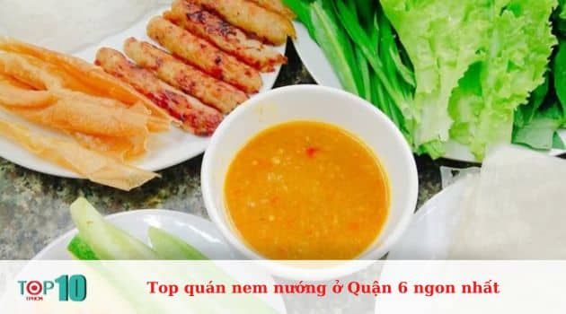 Nem Nướng Cô Sương - Đặc sản Nha Trang giữa lòng Quận 6