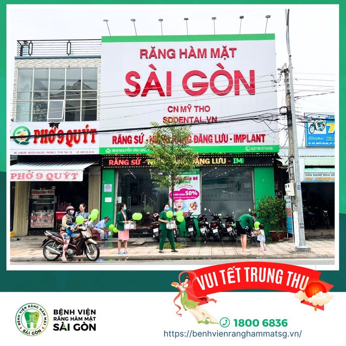 Hình ảnh phòng khám Răng Hàm Mặt Sài Gòn - Mỹ Tho