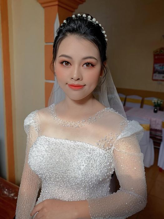 Hình ảnh cô dâu rạng ngời từ Phương Thảo Makeup