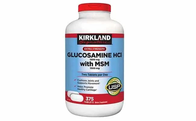 Glucosamine HCL 1500mg Kirkland - Bảo vệ toàn diện sức khỏe xương khớp