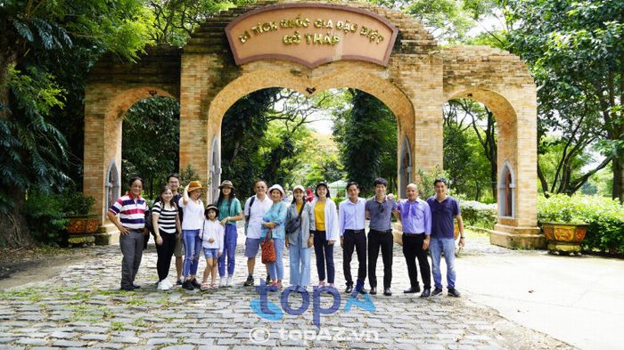 Khu di tích Gò Tháp - Di sản văn hóa đặc sắc Đồng Tháp
