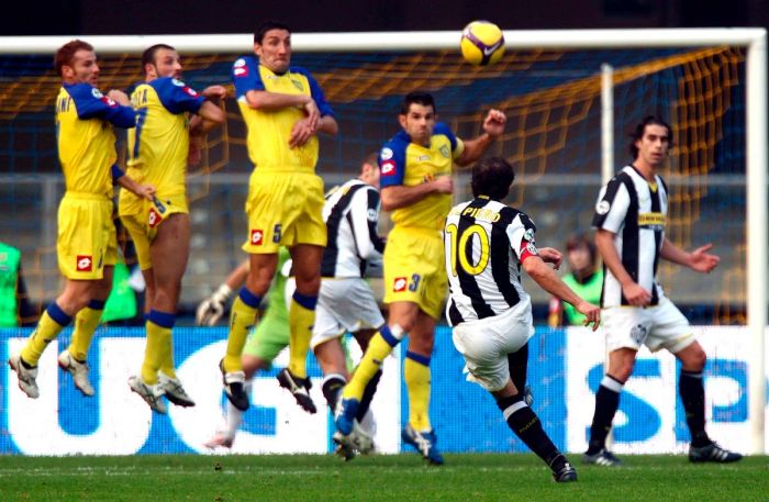 Del Piero - Bậc thầy của những pha đá phạt hàng rào đỉnh cao