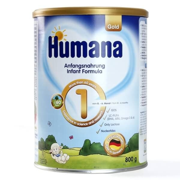 Hình ảnh sản phẩm Sữa Humana Gold - Thương hiệu dinh dưỡng cao cấp từ Đức