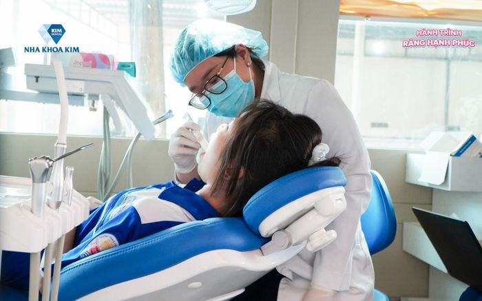 Hình ảnh cơ sở vật chất hiện đại tại Nha Khoa Kim
