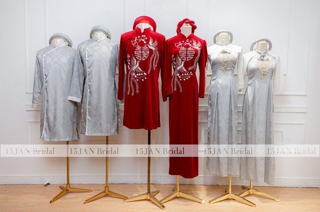 15JAN Bridal - Điểm hẹn của những bộ áo dài cưới tinh tế