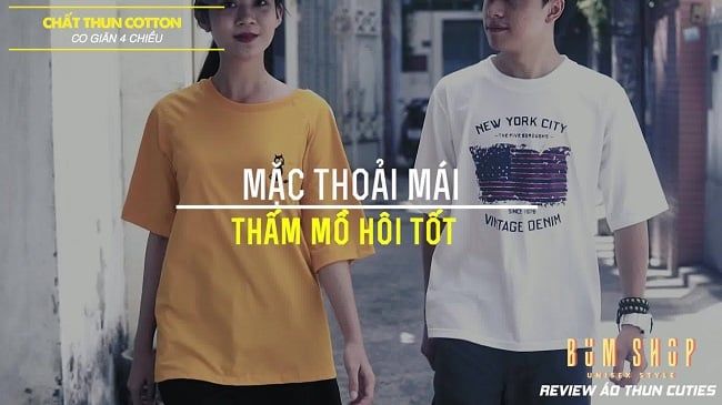 BST Áo thun unisex đẳng cấp tại Bum Shop