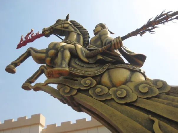 Tranh minh họa: Thánh Gióng trở về trời (Nguồn: Sưu tầm)