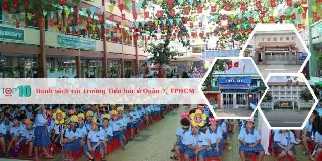 Bảng xếp hạng các trường Tiểu học chất lượng cao khu vực Quận 7, TP.HCM