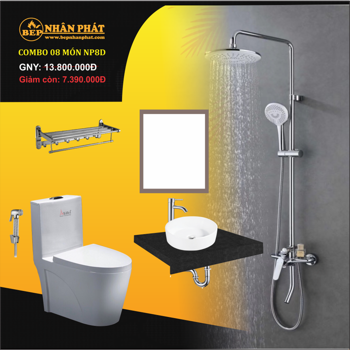 Bộ sưu tập thiết bị nhà bếp & vệ sinh cao cấp tại Nhân Phát