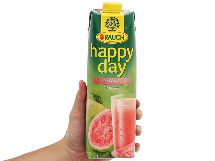 Nước ép ổi hồng Rauch - Sắc hồng quyến rũ từ châu Âu