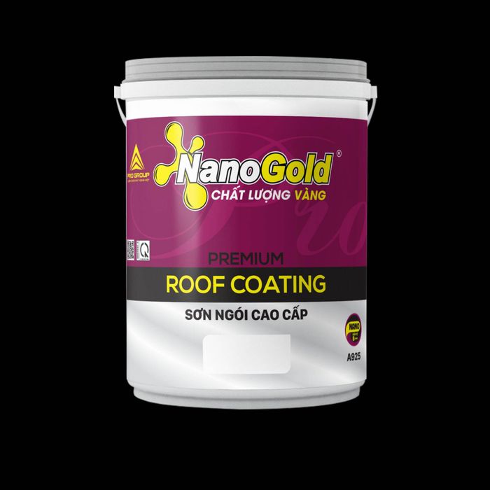 Hình ảnh thực tế sơn ngói NanoGold Premium Roof Coating A925