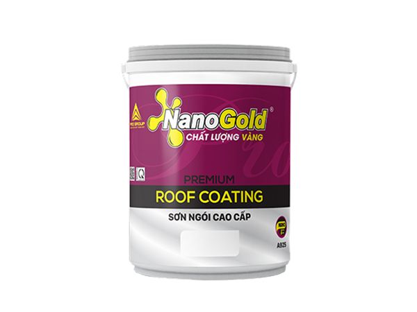 Hình ảnh minh họa sơn ngói NanoGold Premium Roof Coating A925