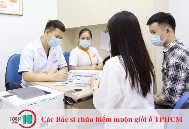 Danh sách vàng 5 bác sĩ hiếm muộn xuất sắc nhất Sài thành