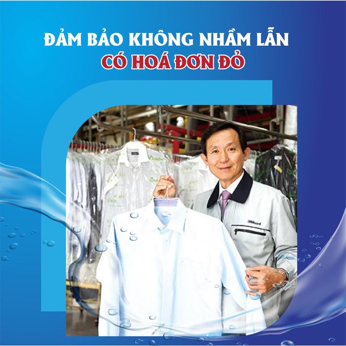 Hệ thống giặt là công nghiệp tại Phan Ân