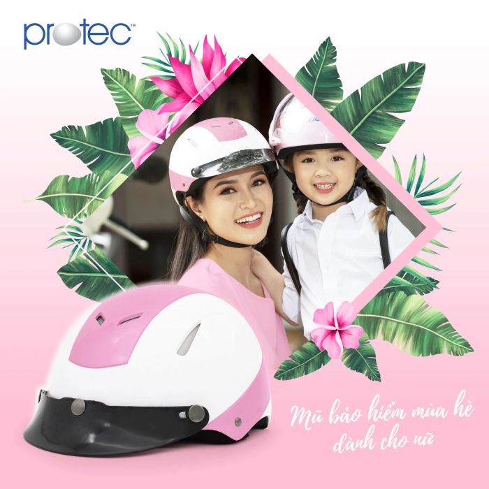 Protec - Hình ảnh thực tế mũ bảo hiểm công nghệ cao