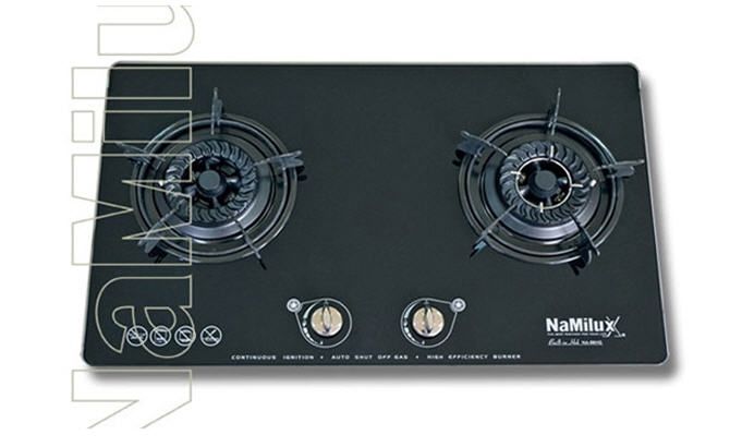 Bếp gas Namilux ảnh 1 - Thiết kế tối giản với mặt inox sang trọng, kiểu dáng hiện đại phù hợp mọi không gian bếp