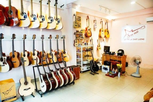 Guitar Sao Mai - Điểm hẹn của tín đồ guitar bình dân