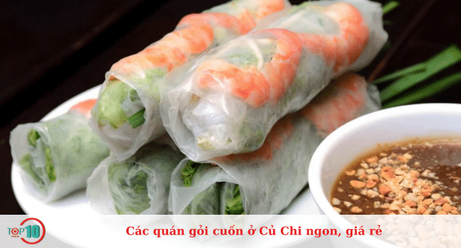 Hành trình khám phá gỏi cuốn Củ Chi: Ngon - Bổ - Rẻ