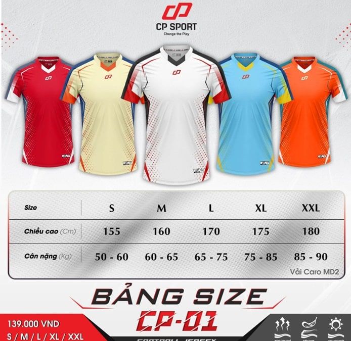CP Sport - Xưởng may đồng phục thể thao chuyên nghiệp