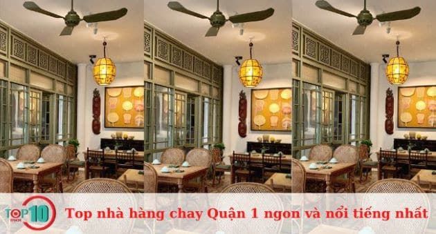 Danh sách các nhà hàng chay ngon và được yêu chuộng nhất tại Quận 1
