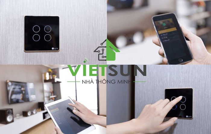Hình ảnh hệ thống chiếu sáng thông minh Việt Sun