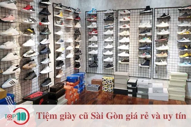 Cửa hàng giày cũ Sài Gòn đáng trải nghiệm