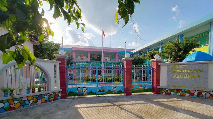 Hình ảnh Trường Mầm Non Phường 5 - Không gian học tập lý tưởng