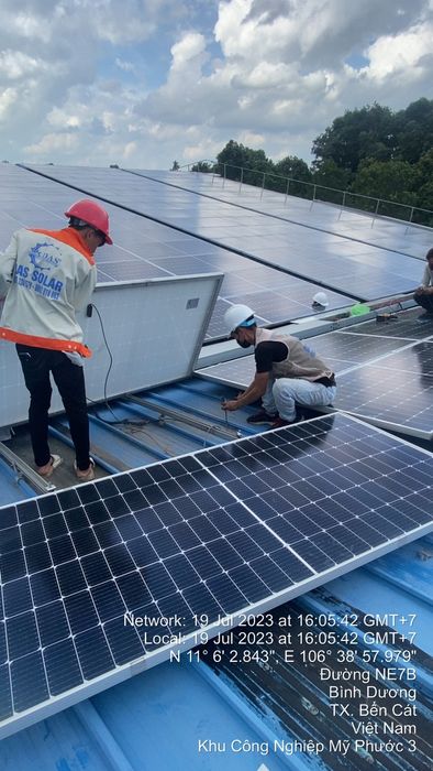 Hình ảnh công trình điện mặt trời tiêu biểu của DASTECH