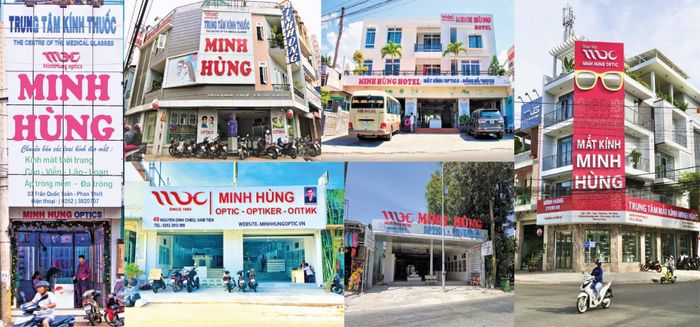 Không gian hiện đại tại Minh Hùng Optical - Chi nhánh trung tâm