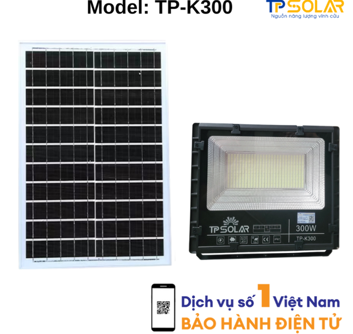 Hình ảnh sản phẩm đèn năng lượng mặt trời tiêu biểu của TP Solar