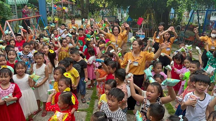 Hình ảnh 2 - Hoạt động vui chơi tại Trường Mầm non Phường 4
