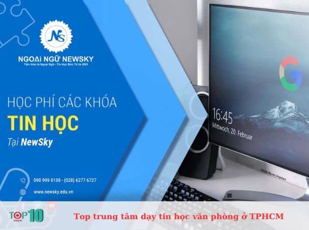 Trung Tâm Ngoại Ngữ - Tin Học NewSky