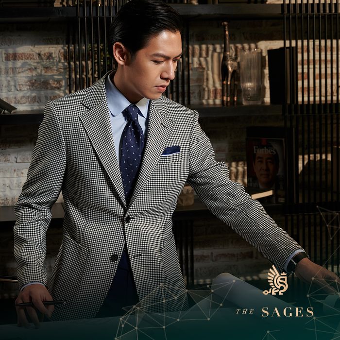 The Sages Modern Bespoke ảnh 2 - Hình ảnh đặc tả những đường cắt may tinh xảo, chất liệu cao cấp từ thương hiệu thời trang nam danh tiếng.