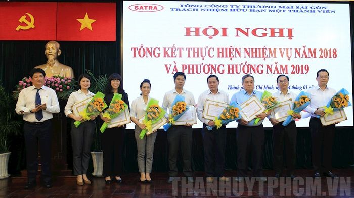 Không gian kinh doanh hiện đại của Tập đoàn Thương mại Sài Gòn