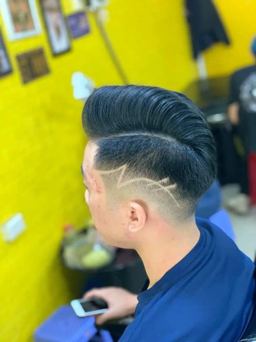 Không gian sang trọng tại Phước Cảng Barbershop