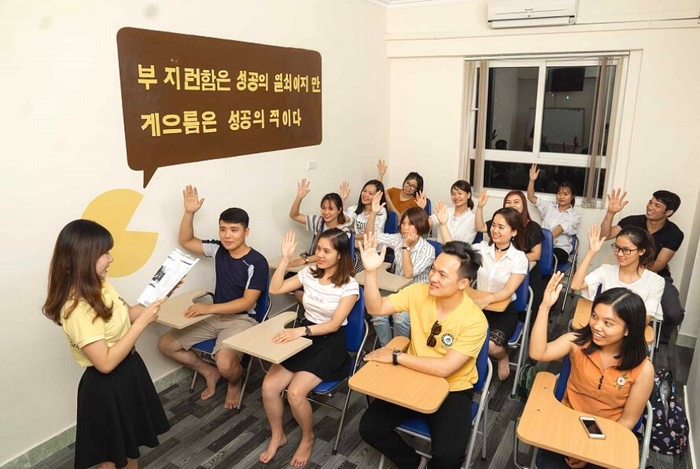 Không gian học tập hiện đại tại Hi Korean