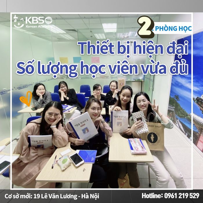 Không gian học tập chuyên nghiệp tại KBS Korean Academy
