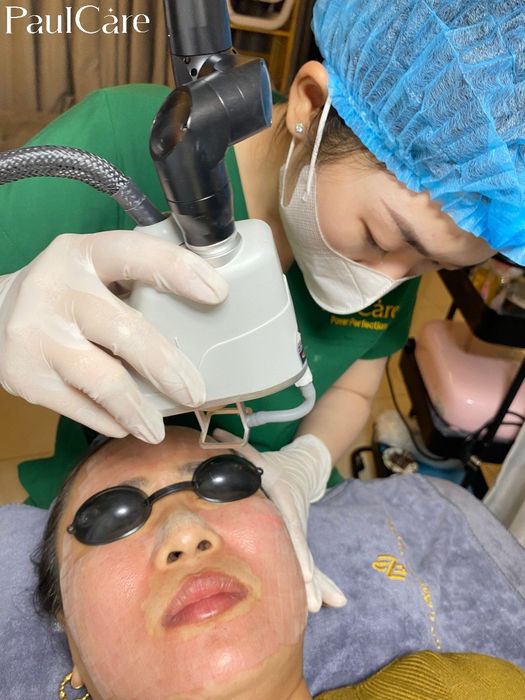 Hình ảnh trải nghiệm dịch vụ cao cấp tại Thẩm mỹ viện Paulcare