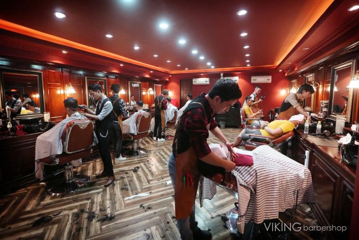 Không gian Viking Barbershop - Nơi tôn vinh vẻ đẹp nam tính
