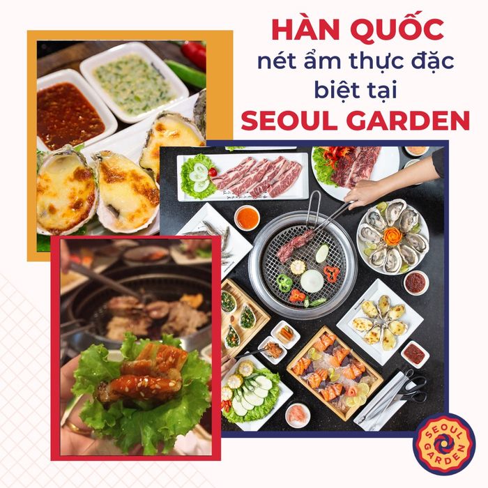 Quầy thịt nướng cao cấp và không gian ấm cúng tại Seoul Garden (Ảnh 3)