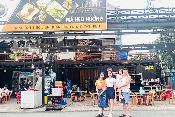 Không gian ấm cúng tại Quán Đỉnh