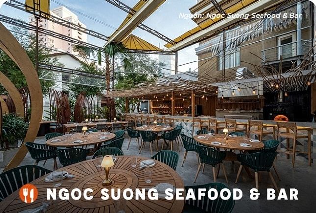 NGỌC SƯƠNG SEAFOOD & BAR - Biểu tượng ẩm thực biển giữa lòng Sài Gòn