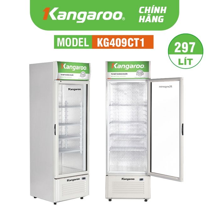Hình ảnh chi tiết tủ mát Kangaroo - Giải pháp hoàn hảo cho mọi nhà