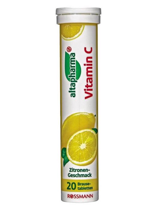 Hình ảnh thực tế viên sủi Altapharma Vitamin C - Thiết kế tiện dụng